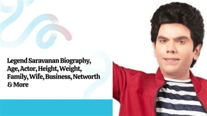 Legend Saravanan Wikipedia (Biography, Age, Family)