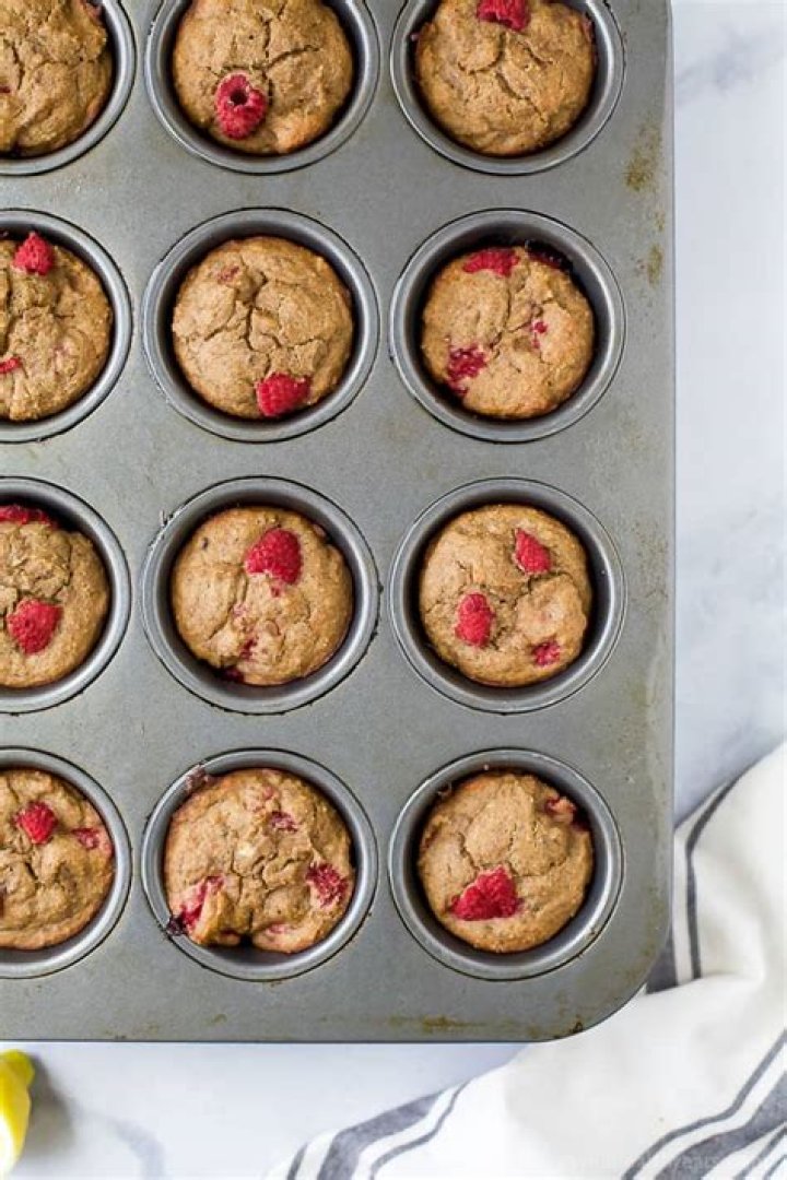 Lemon Raspberry Protein Muffins Easy High Protein Muffin Recipe
