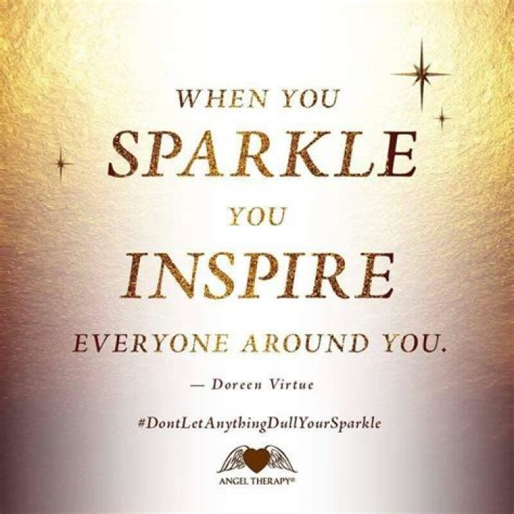 Let your sparkle shine, quotes for life