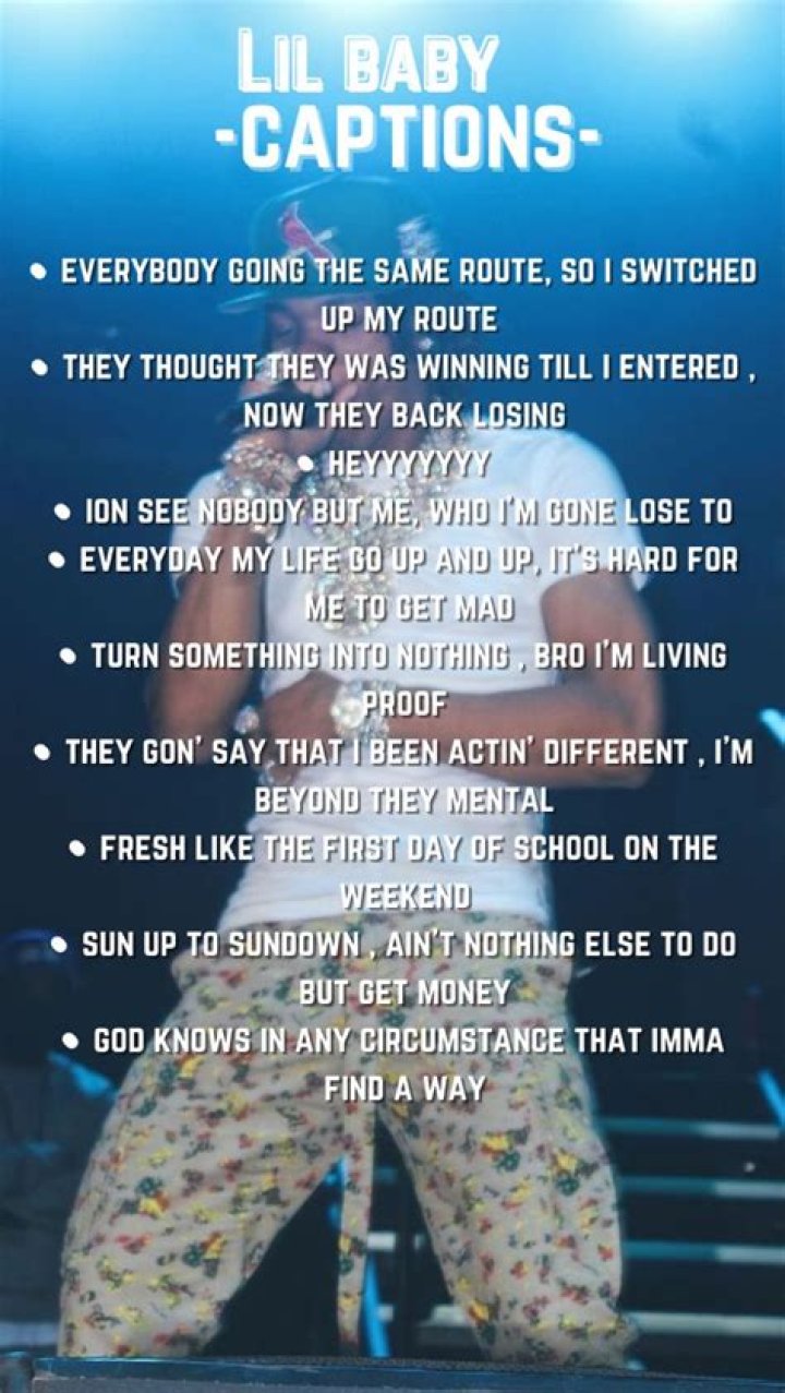 Lil Baby Ig Captions Meme Baby
