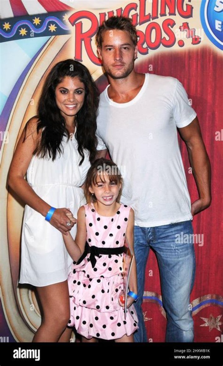 Lindsay Hartley, Justin Hartley und Tochter Isabella Justice Hartley