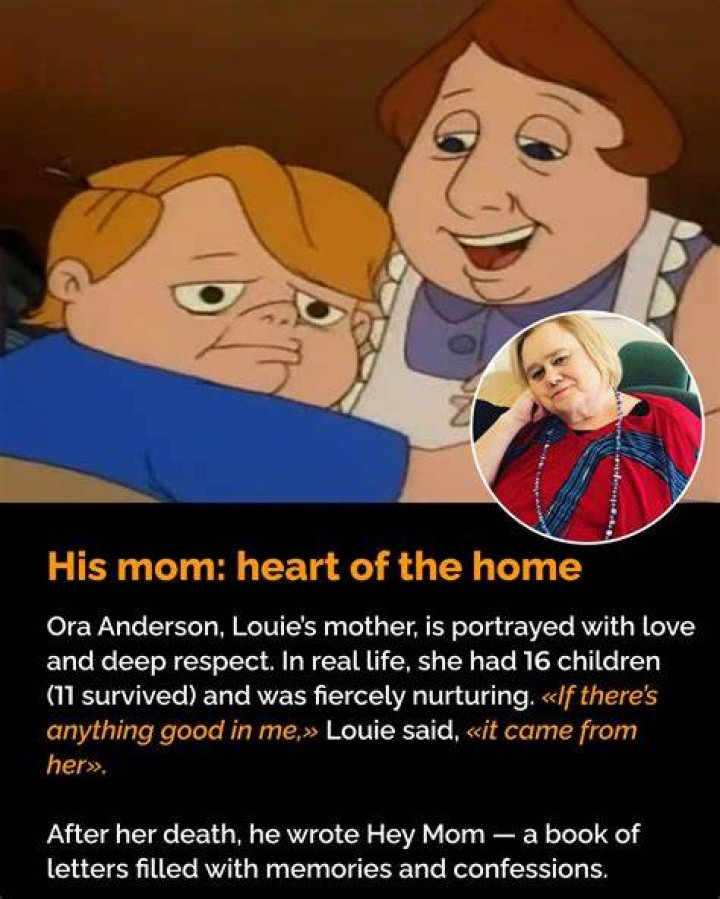 Louie Anderson&rsquo;s mother, Ora Zella Anderson (Simon and Schuster) Las