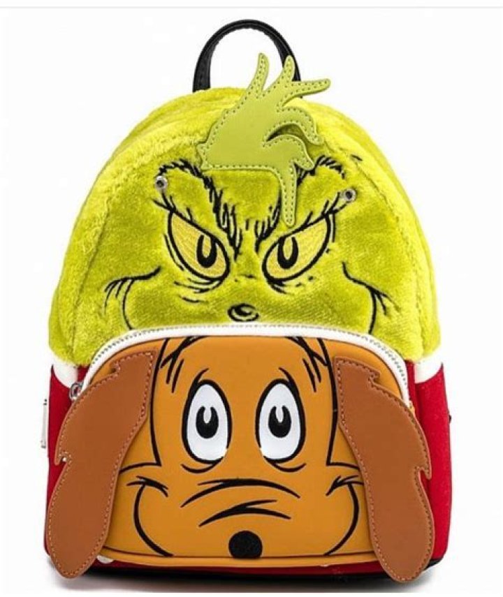 Loungefly Dr Seuss Grinch and Max Mini Backpack