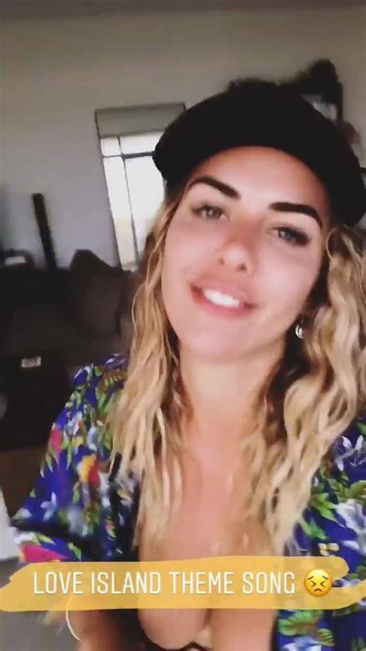 Love Island&rsquo;s Shelby Bilby enjoys boat party on the Sydney harbour then