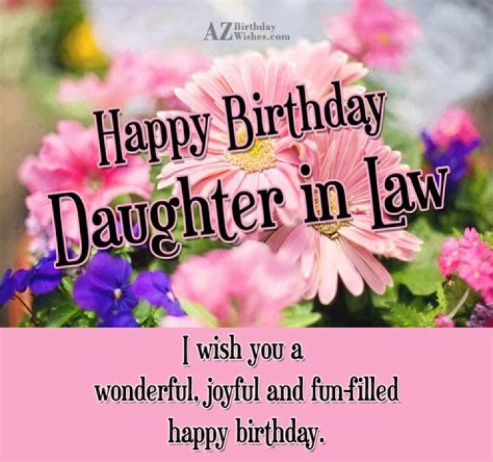 Lovely DaughterInLaw Happy Birthday Greeting Card Cards