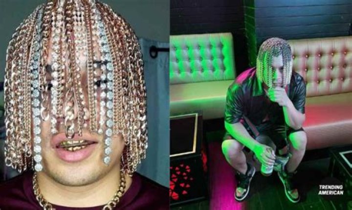 &lsquo;Gold hair&rsquo; Mexican rapper goes viral after getting gold chain hooks