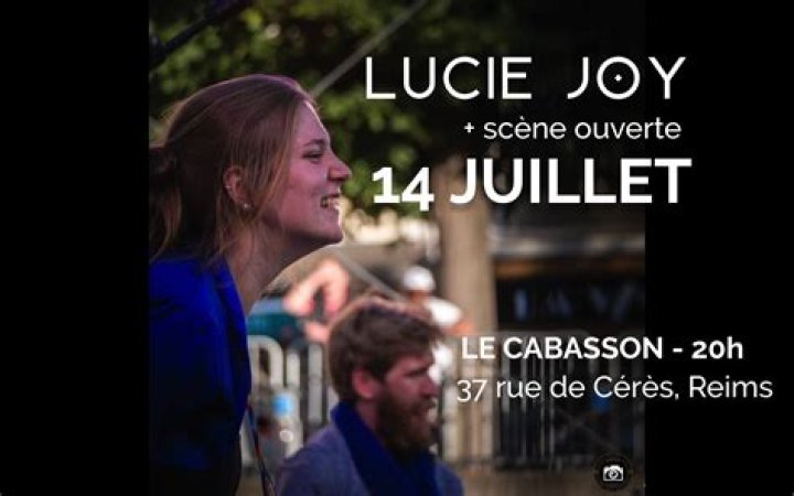 Lucie Joy au Cabasson (REIMS) Lucie Joy