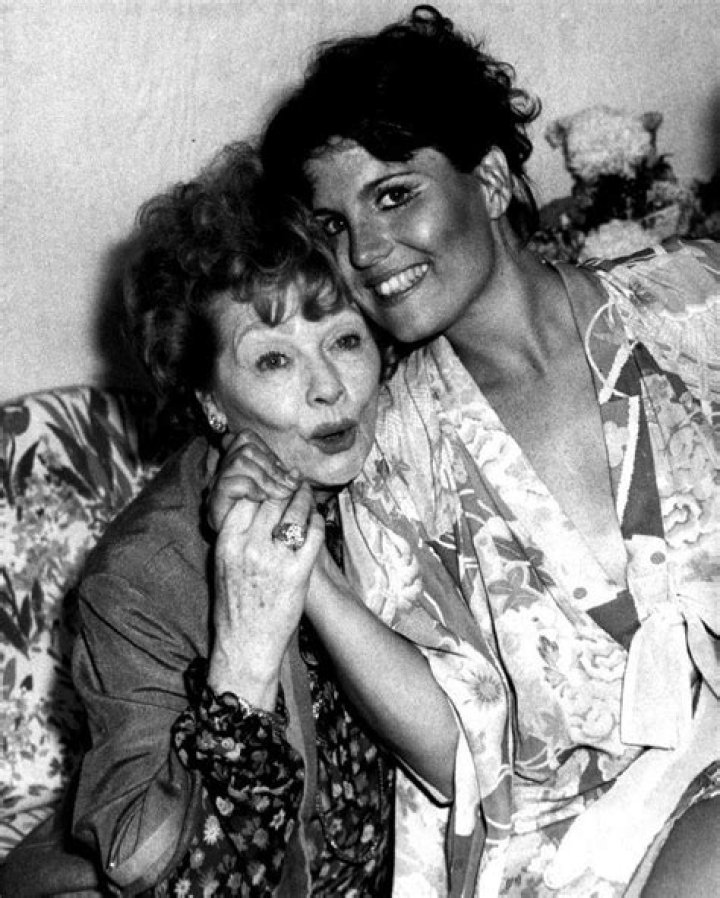Lucille Ball and daughter Lucie Arnaz photographed in 1981 Lucille