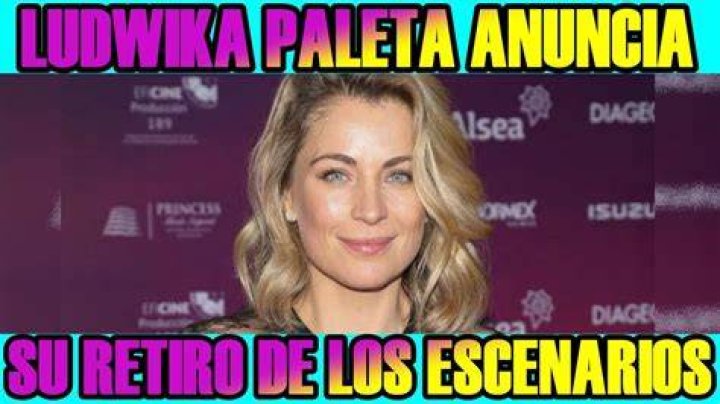 Ludwika Paleta anuncia su retiro de los escenarios por un fuerte motivo