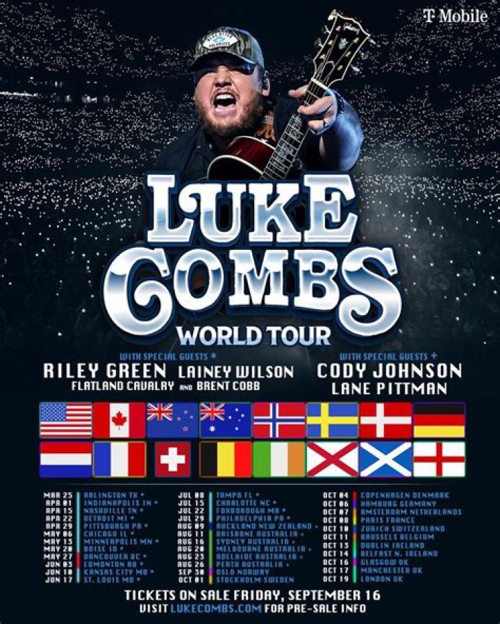 Luke Combs Tickets & 2023 Tour Dates Vivid Seats