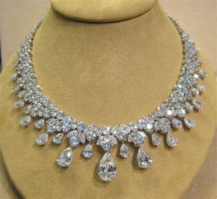 MALAR WORLD Diamond Necklace Designs