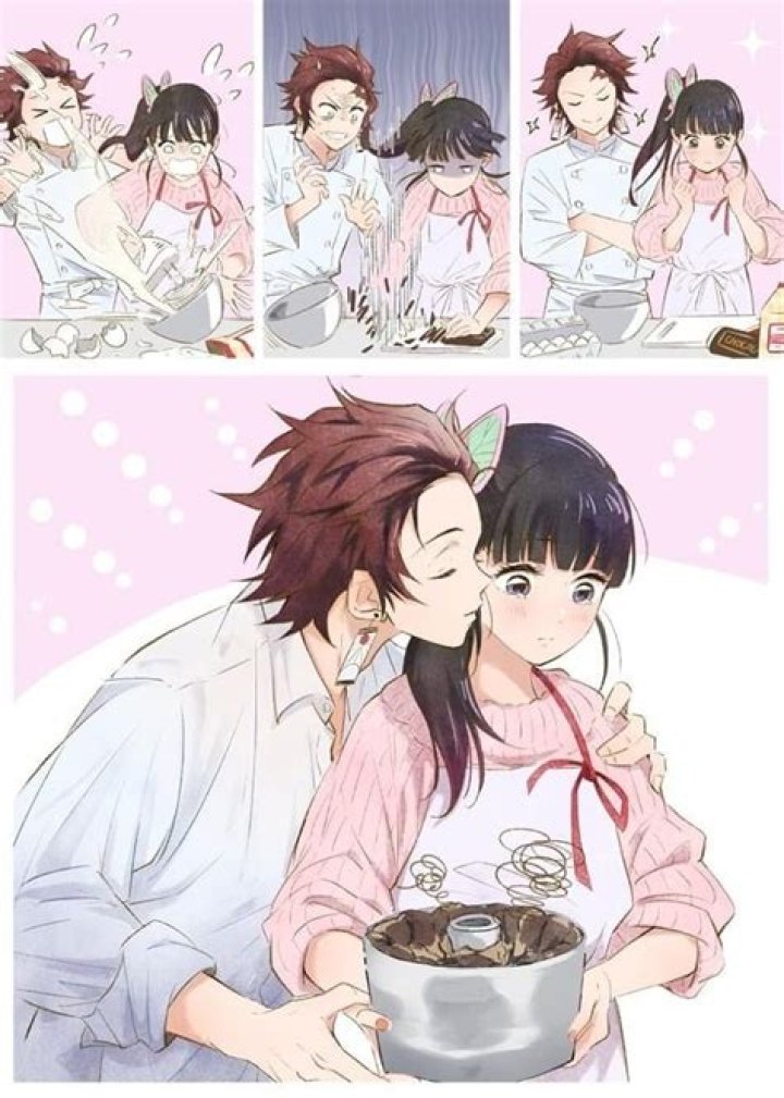 [Manga Spoilers] Tanjirou x Kanao Doujin after the end KimetsuNoYaiba