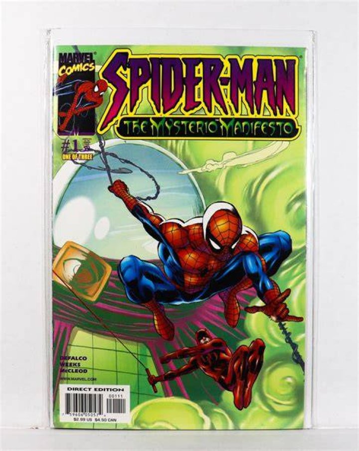 Manifesto Marvel / SpiderMan The Mysterio Manifesto 1 (Marvel Comics