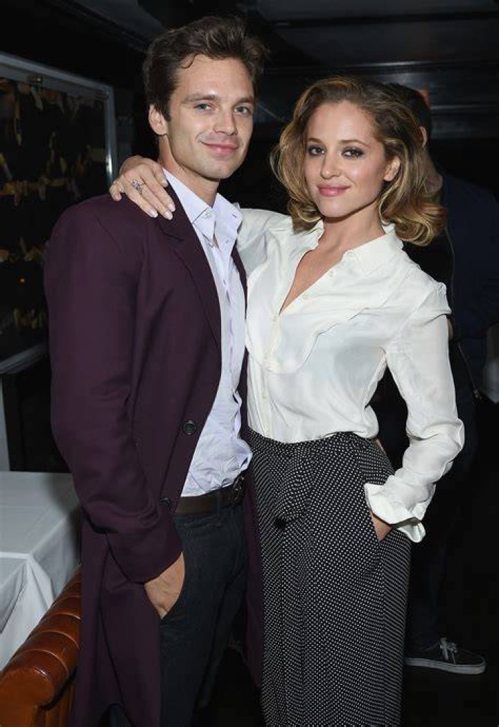 Margarita Levieva and Sebastian Stan out and about in TriBeCa on