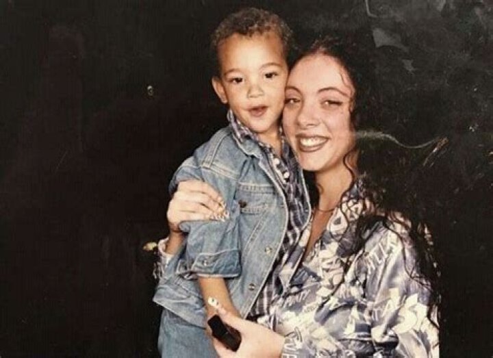 Maria and her son Davion Maria Brink, Gees, Love Her, Father, Singer