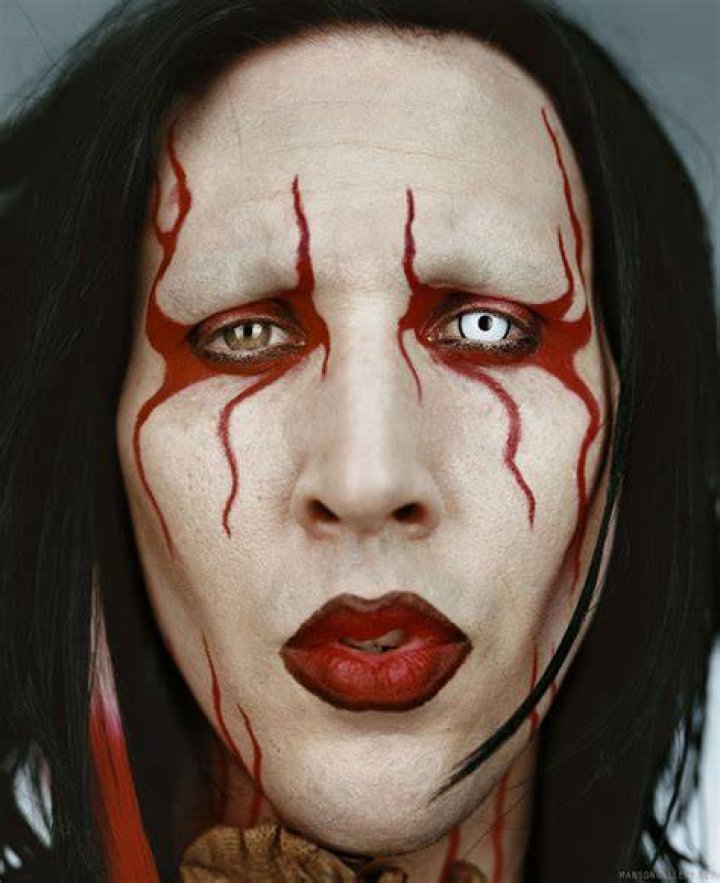 Marilyn Manson The Enigmatic Figure Drawing Heavy Metal Attention