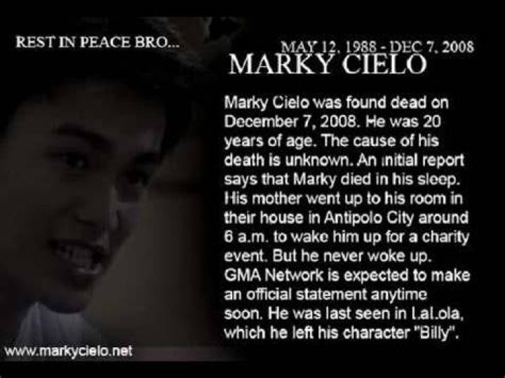 Marky Cielo Cause of Death Why Did Marky Cielo Died?