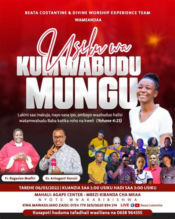 MASHUSHUSHU WANAOTAJWA KUWA WA VIWANGO VYA JUU ZAIDI DUNIANI KevyCLARITY
