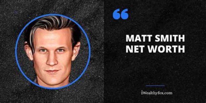 Matt Smith Net Worth Plenty Of Cheddar