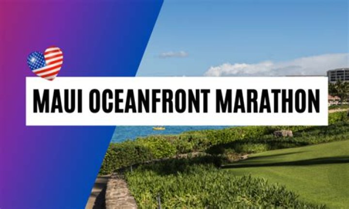 Maui Oceanfront Marathon, Jan 19 2020 World's Marathons