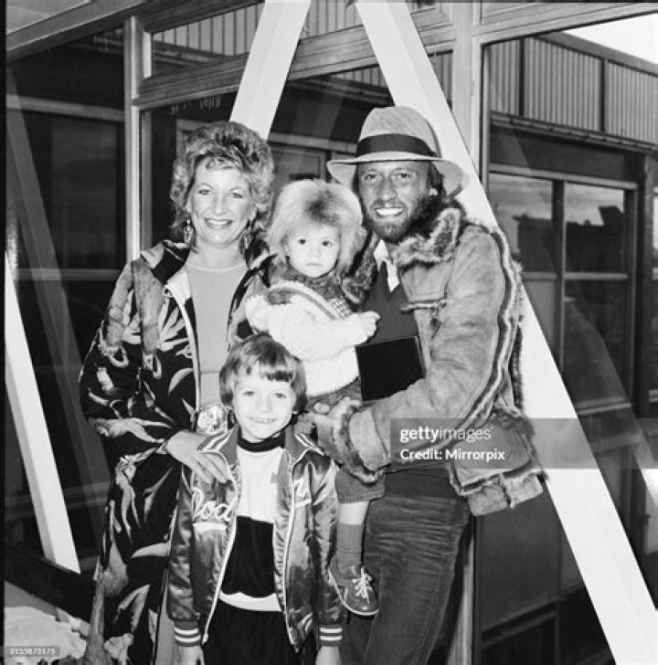 Maurice Gibb and family Photo Print (8 x 10)