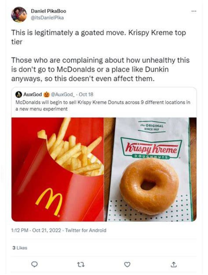 McDonald’s to test sell Krispy Kreme donuts Baking Business