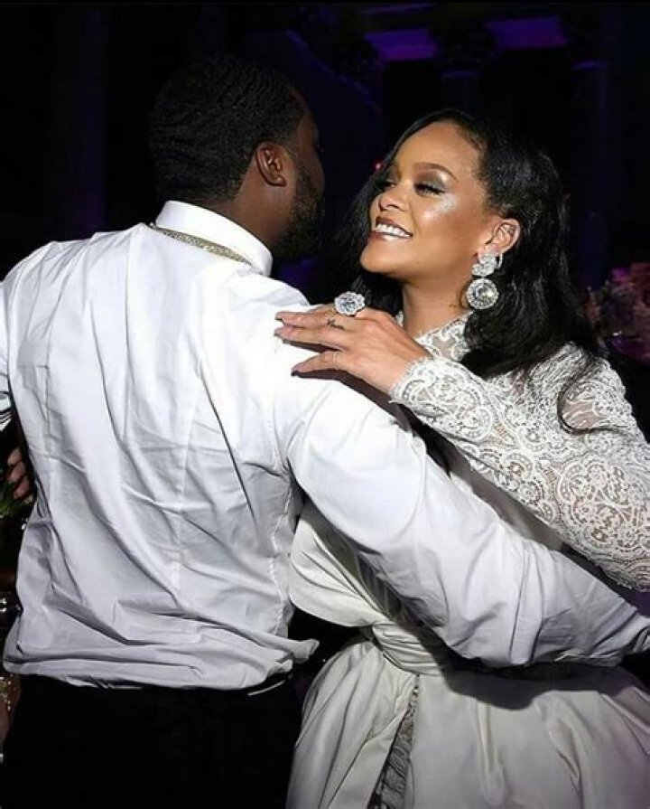 Meek Mill and Rihanna Rihanna's Diamond Ball 2018 Pictures POPSUGAR