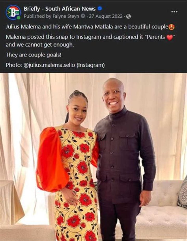Meet Mantwa Matlala? Julius Malema's wife Bio Age, Exboyfriends, Net
