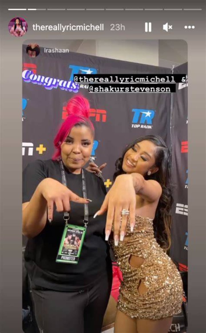 Meet Young Lyric, Shakur Stevenson's fiancée after inring proposal