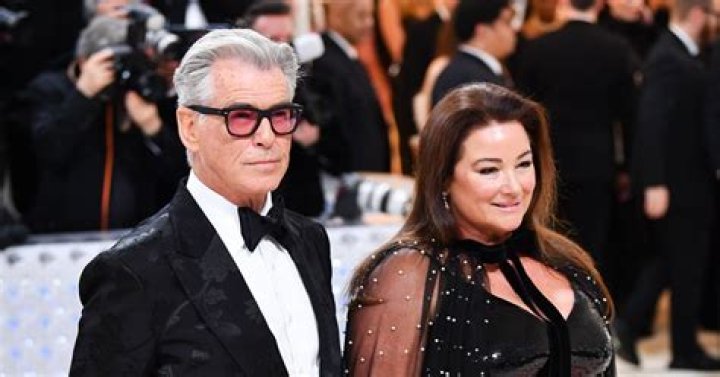 Met Gala 2023 Pierce Brosnan, Wife Keely Match in Black During Debut