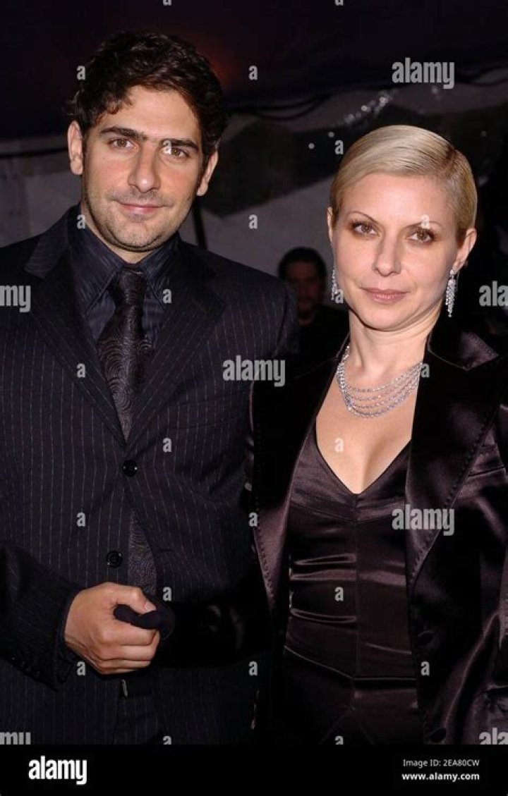 Michael Imperioli and wife Victoria Chlebowski arriving for the world