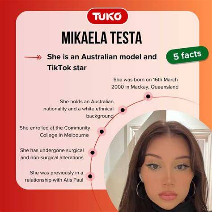 Mikaela Testa Before Surgery, Plastic Surgery, Before And After Pictures