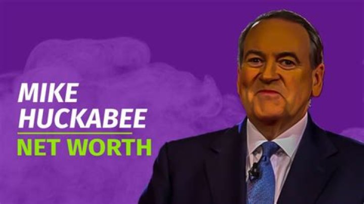 Mike Huckabee Net Worth 2023 Political Career Gf Age