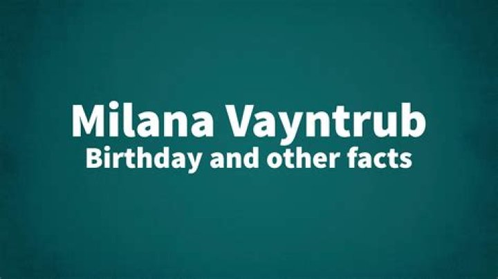 Milana Vayntrub Beziehungsstatus Alles, was Sie wissen m&uuml;ssen