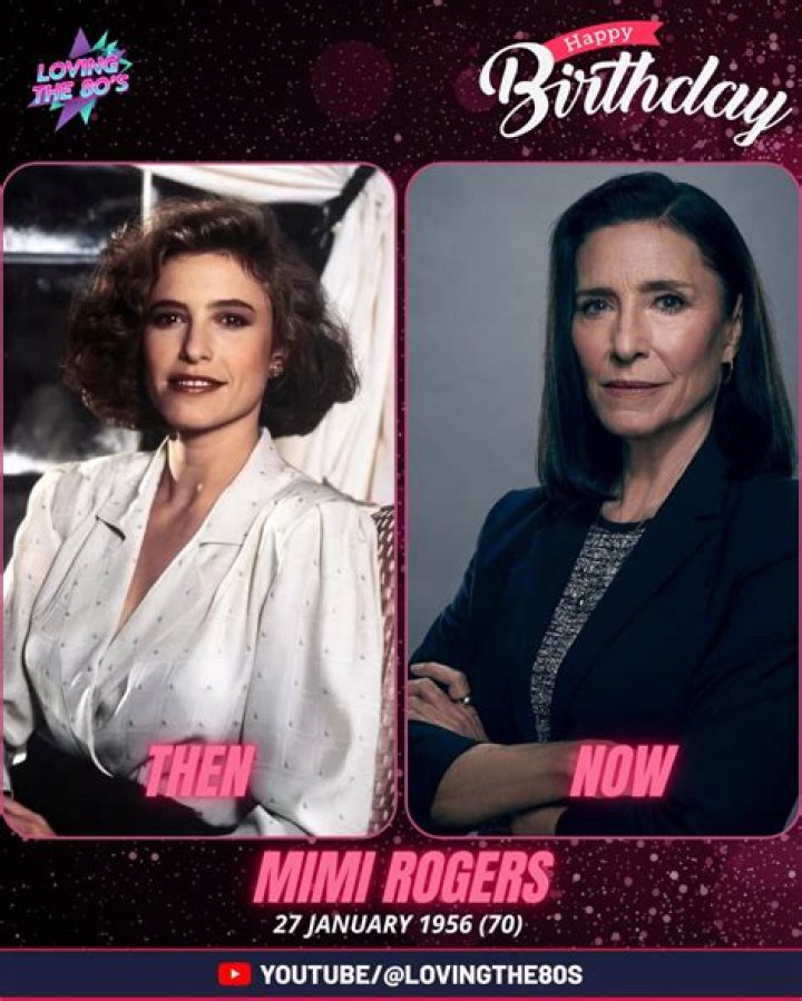 Mimi Rogers 67, 1956, Age, Born, Height, Children, Family, Biography