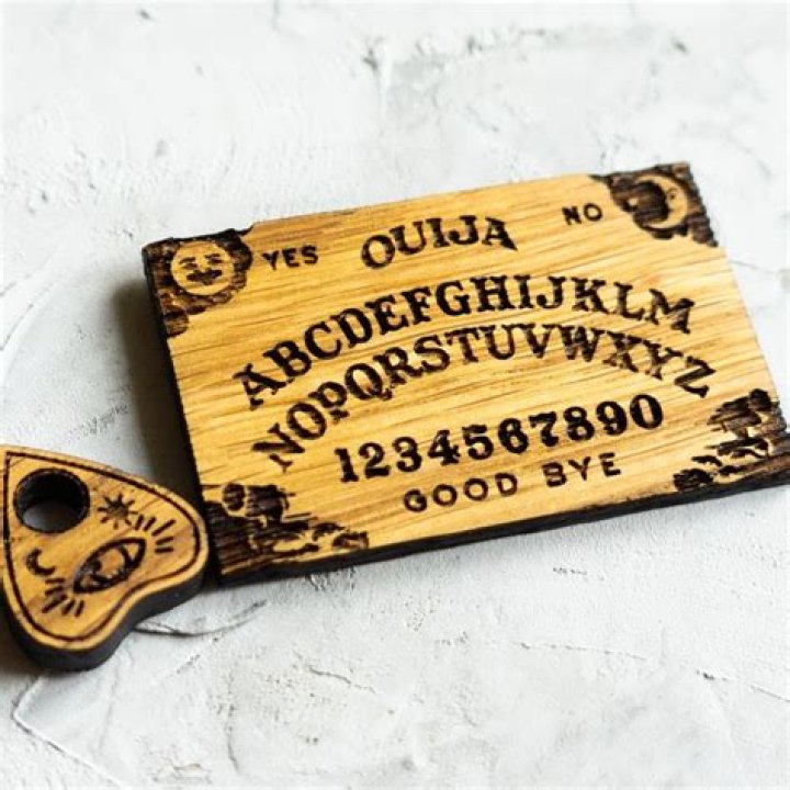 Mini Ouija Board with Planchette Mystifying Oracle Occult Etsy