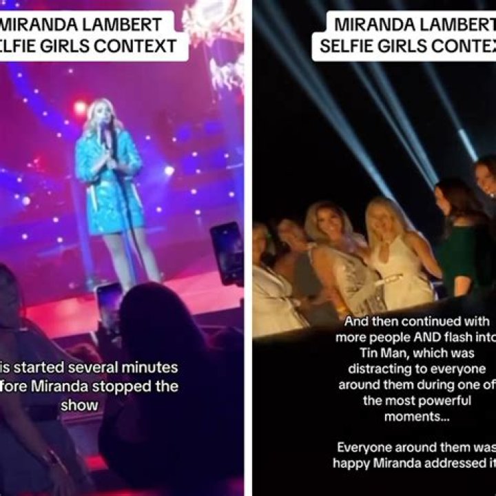 Miranda Lambert Selfie Fans Post Photos, 6 Ladies Up in Front The