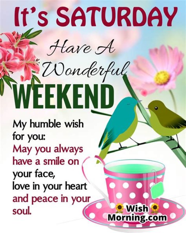 Morning Greetings Saturday Greetings And Blessings AnaCandelaioull