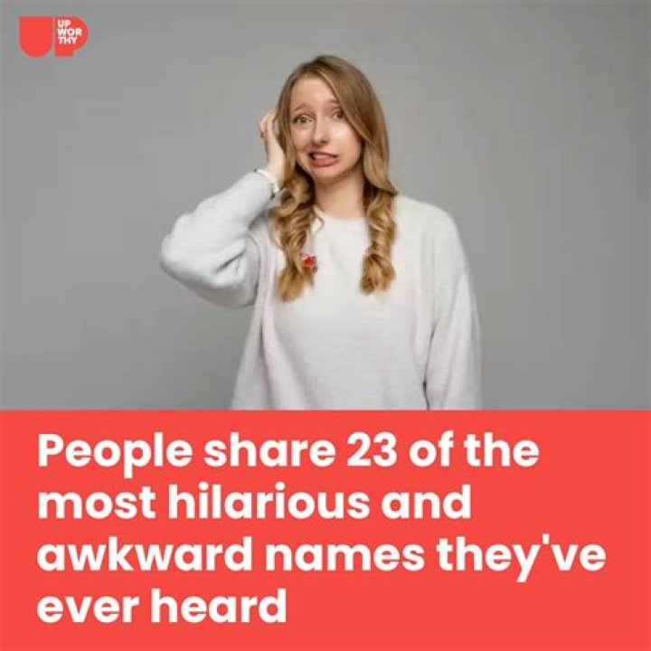 Most Hilarious and Awkward Names Ever!..................