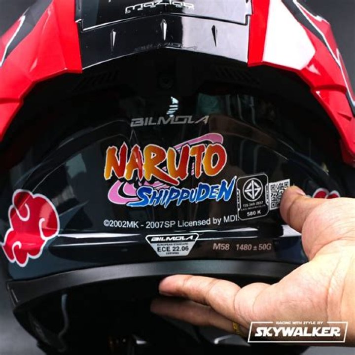 Motorcycle helmet Bilmola Limited NARUTO Collection JIRAIYA eBay