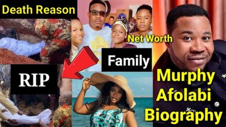 Murphy Afolabi Wiki, Wife, Age, Family, Sister, Children, Net Worth