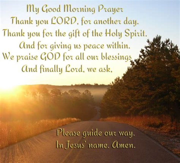 My Good Morning Prayer Pictures, Photos, and Images for Facebook