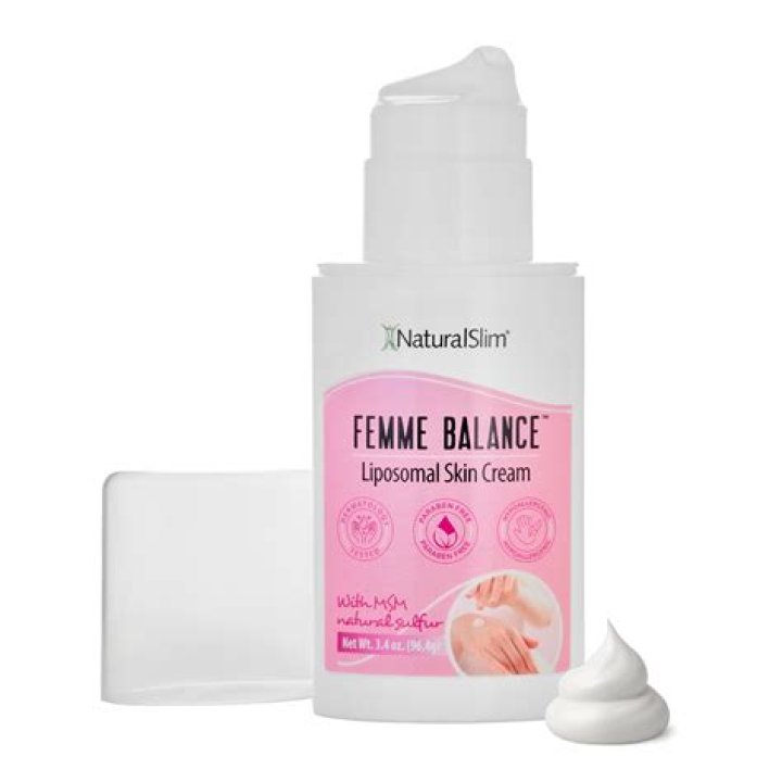 NaturalSlim&reg; Femme Balance&trade; Liposomal Skin Cream 3.4 oz
