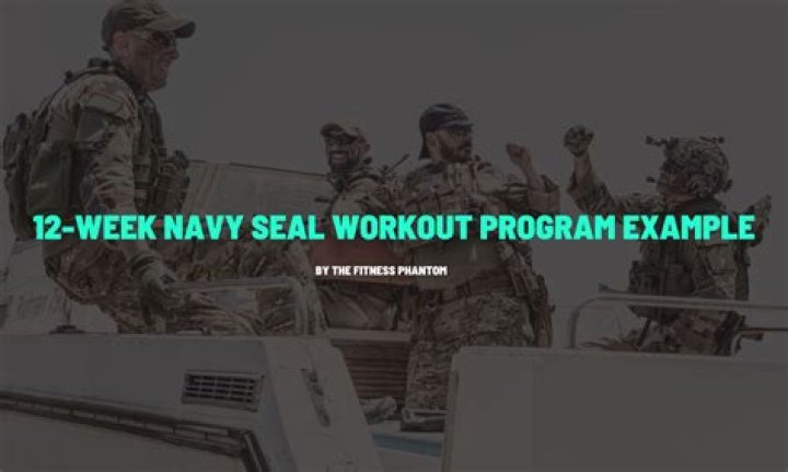 Navy Seals Members Workout Schedules NAVY DXB