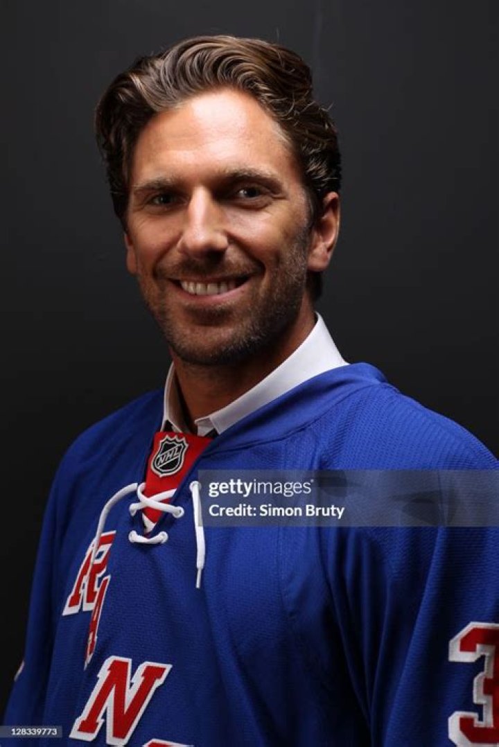 New York Rangers Goalie Henrik Lundqvist with His Wife Arrived for Mens