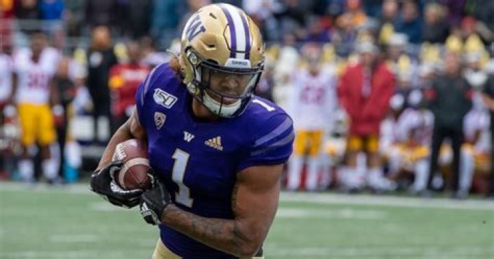 NFL Combine 2020 UW Tight End Hunter Bryant has measured in