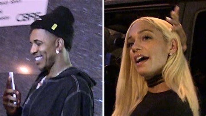 Nick Young showers girlfriend Paloma Ford with flowers and kisses after