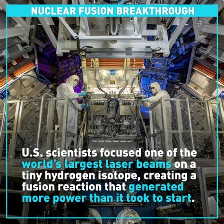 Nuclear fusion breakthrough A physicist answers three vital questions