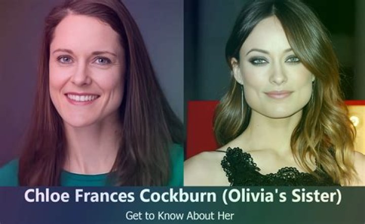 Olivia Wilde Siblings Chloe Frances Cockburn, Charlie Philip Cockburn