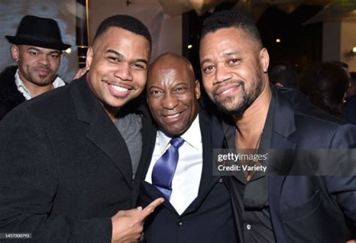 Omar Gooding, John Singleton and Cuba Gooding Jr. Omar, Whiter skin